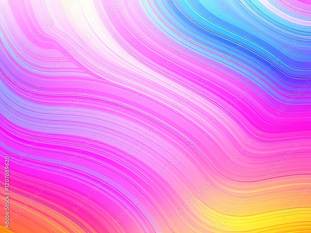 Fototapeta premium Vibrant Ombre Gradient Grunge Abstract Art