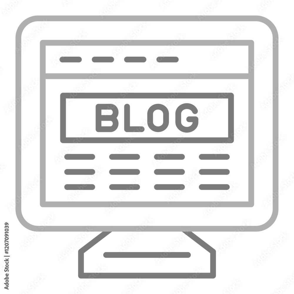 Blogging Icon Blogging Icon