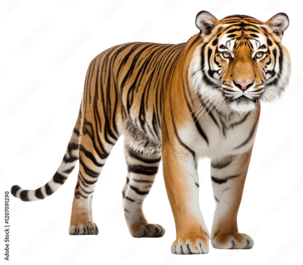 Fototapeta premium PNG Bengal tiger wildlife animal mammal.