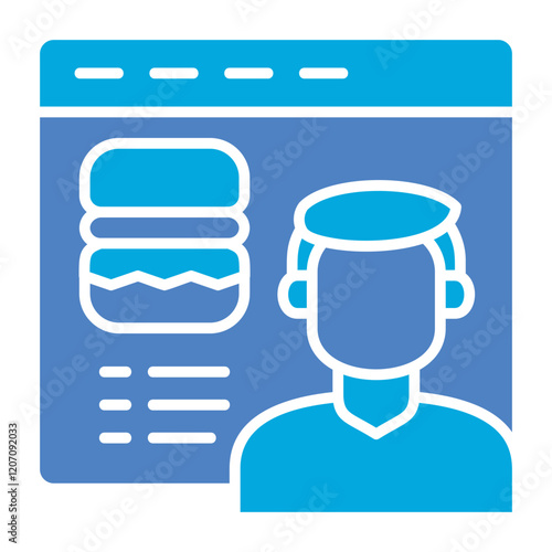Food blogger Icon