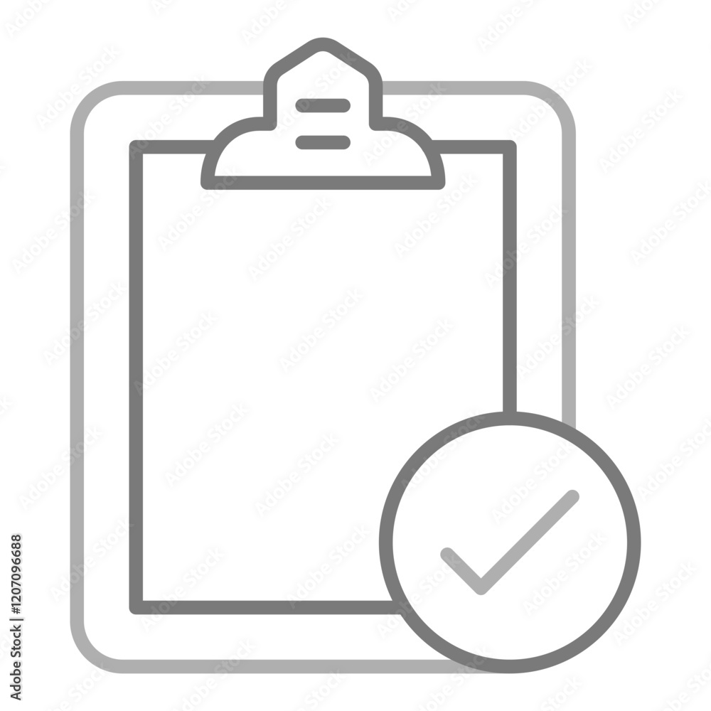 Fototapeta premium Tick Icon