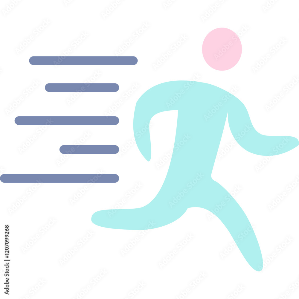 Marathon Icon Design For Social Media Banner. Marathon Icon Design For Social Media Banner.
