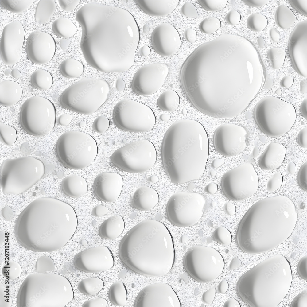 Water Droplets Abstract: A mesmerizing abstract texture composed of perfectly spherical water droplets, each reflecting light and creating a captivating symphony of soft, translucent forms. Water Droplets Abstract: A mesmerizing abstract texture composed of perfectly spherical water droplets, each reflecting light and creating a captivating symphony of soft, translucent forms.