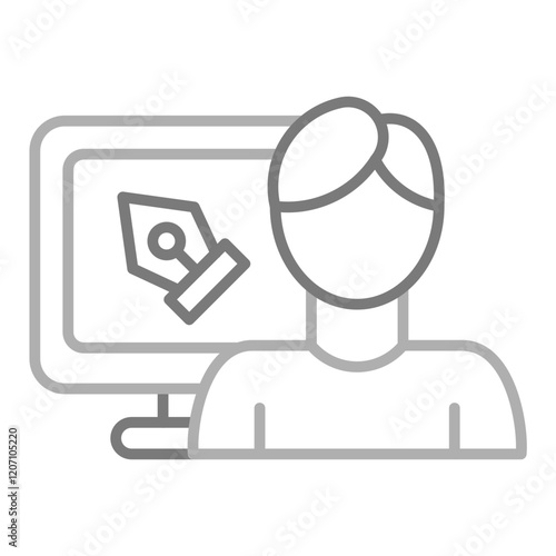 Graphic designer Icon