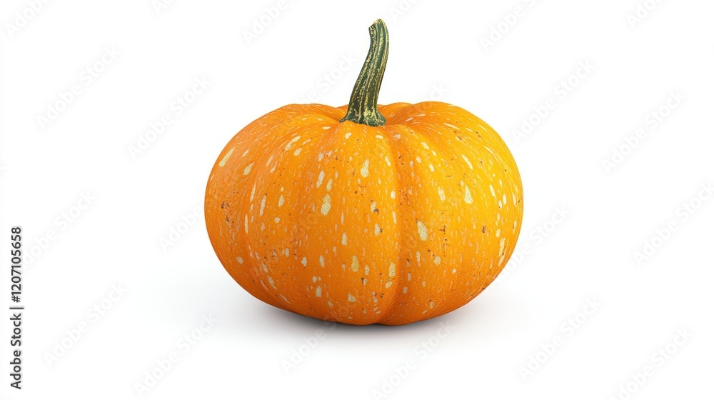 Obraz premium Pumpkin on White Background