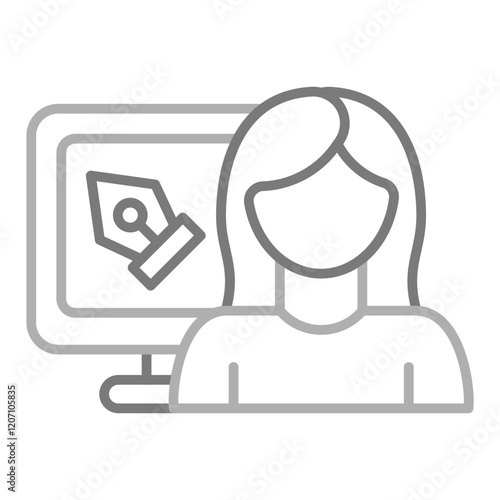 Graphic designer Icon