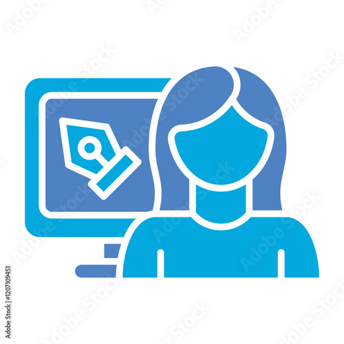 Graphic designer Icon