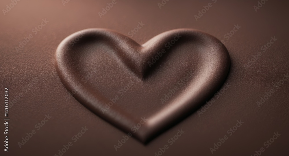 Chocolate heart background with copy space. Chocolate heart background with copy space.