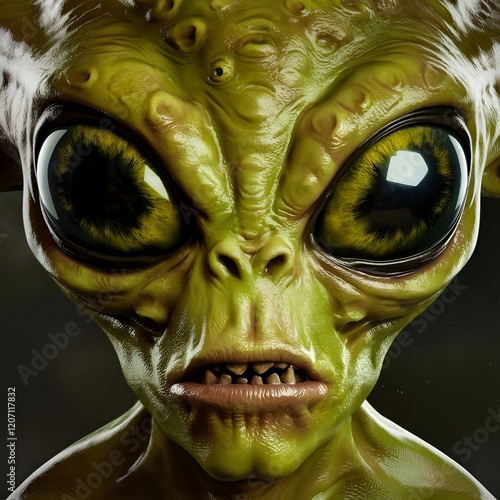 Angry alien