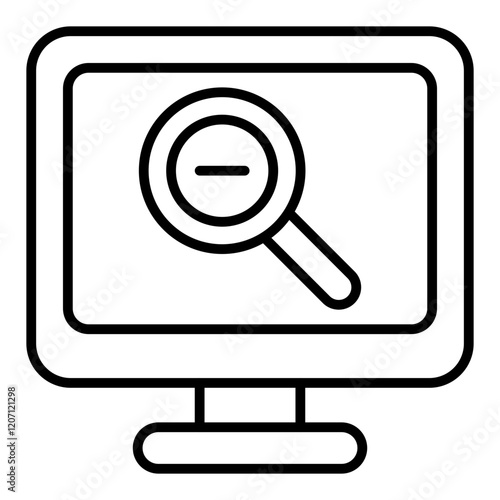 Zoom out Icon