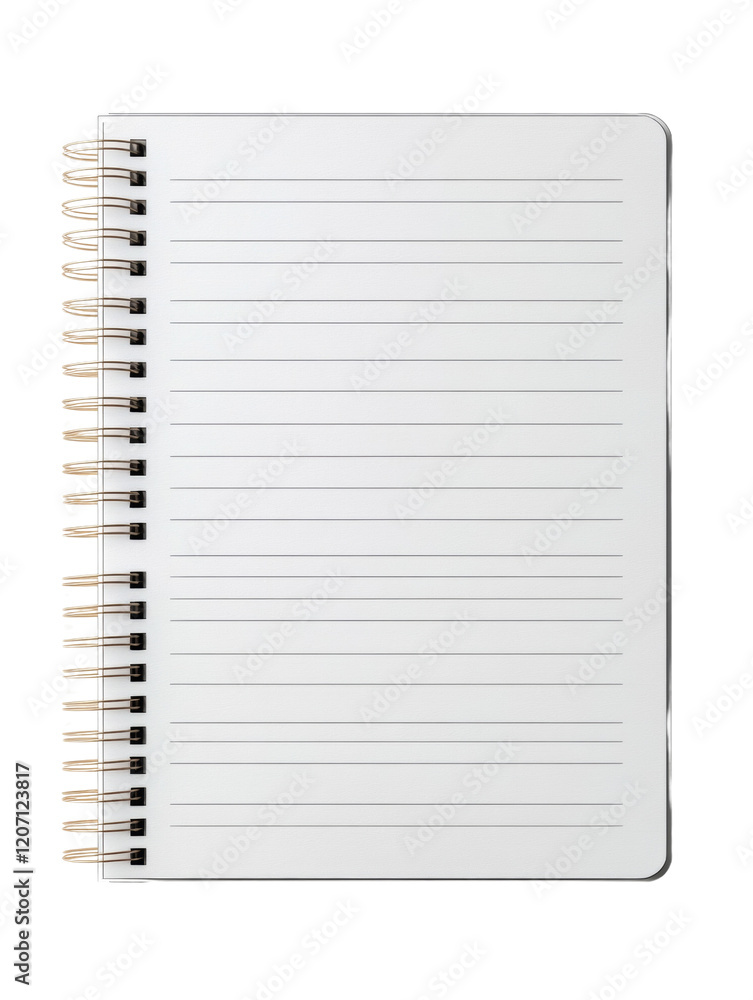 Blank Spiral Bound Notebook With Lined Pages Blank Spiral Bound Notebook With Lined Pages