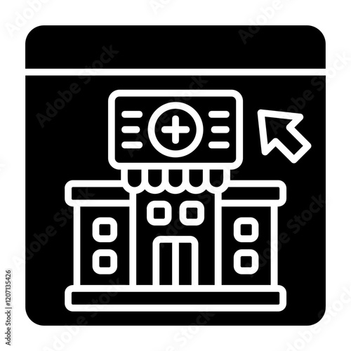 Online pharmacy Icon