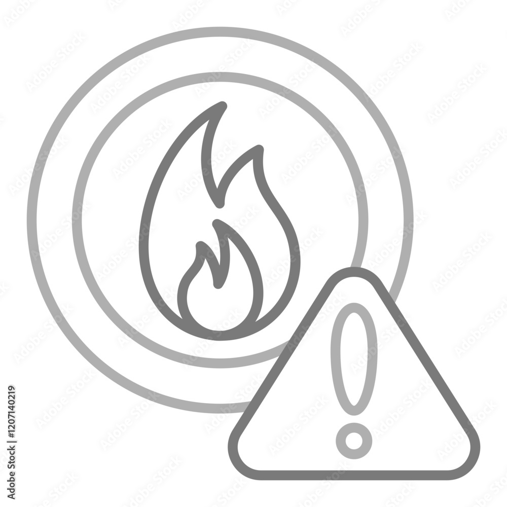 Fototapeta premium Gas Icon