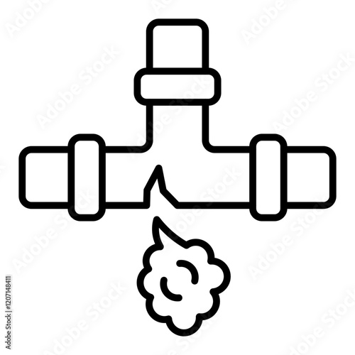 Gas leaking Icon