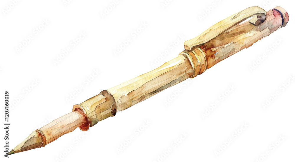 Fototapeta premium PNG Dark academia pen weaponry dagger blade.