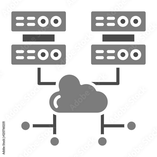 Cloud computing Icon