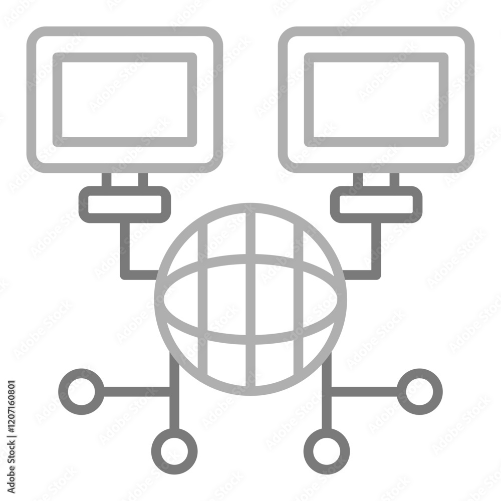 Global network Icon Global network Icon