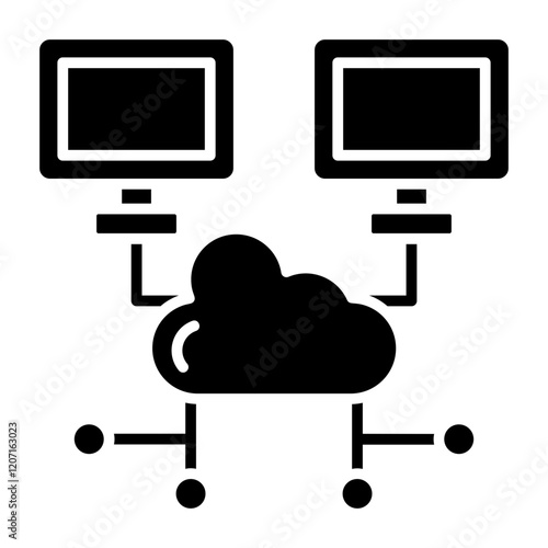 Cloud network Icon