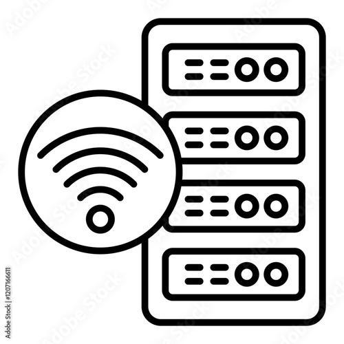 Wifi server Icon