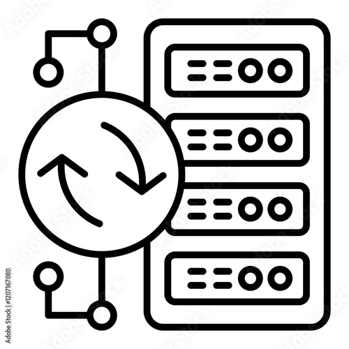 Data recovery Icon