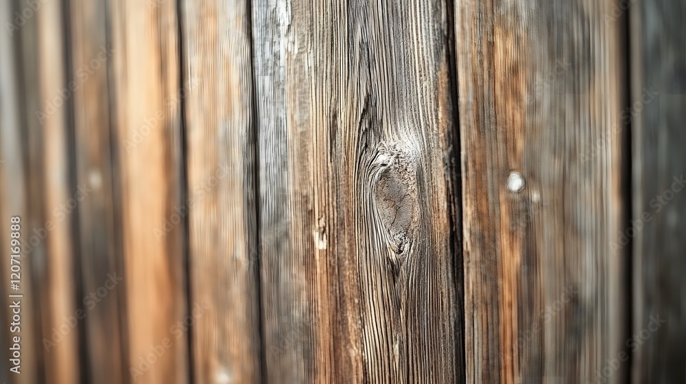 Fototapeta premium Weathered Wooden Planks Texture Detail Closeup