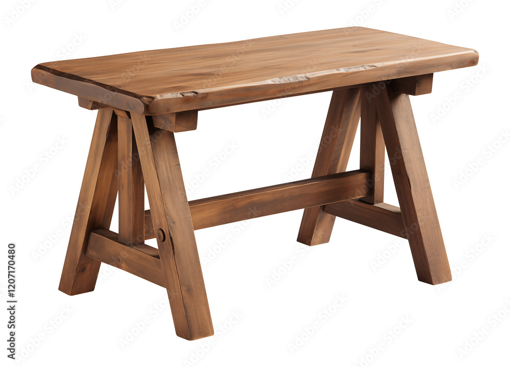 Rustic Wooden Table with Sturdy Design Rustic Wooden Table with Sturdy Design