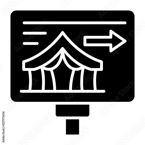 Camping zone Icon