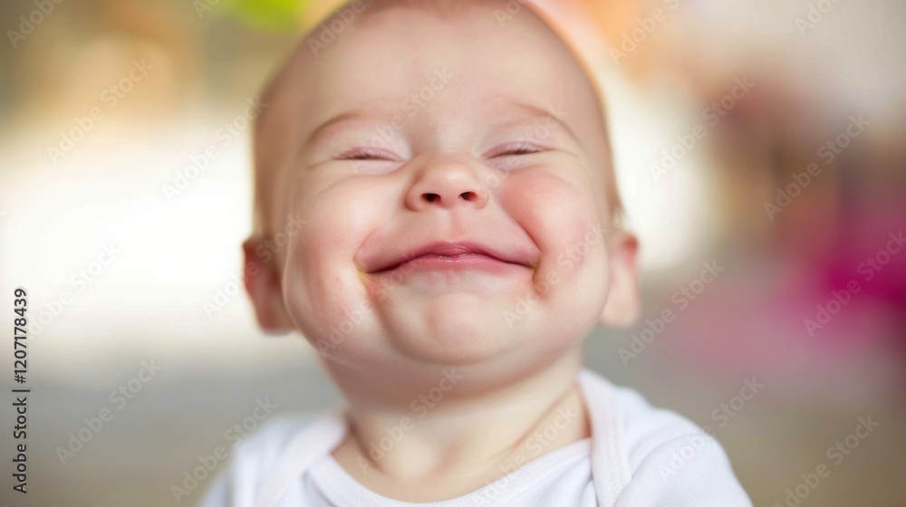 First Smile: A baby’s first smile, innocent and unintentional, creating a magical moment that instantly melts hearts with its sweetness.
First Smile: A baby’s first smile, innocent and unintentional, creating a magical moment that instantly melts hearts with its sweetness.