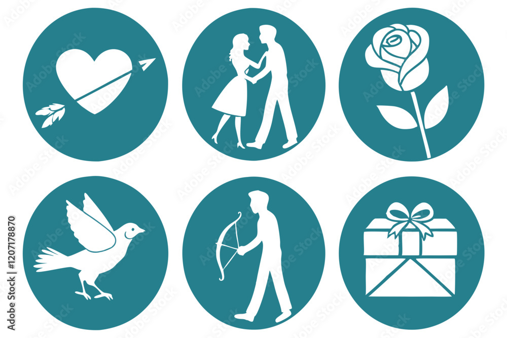 happy valentines day illustration of a pair of people happy valentines day illustration of a pair of people
