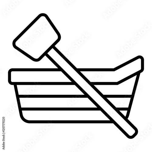 Rowing boat Icon