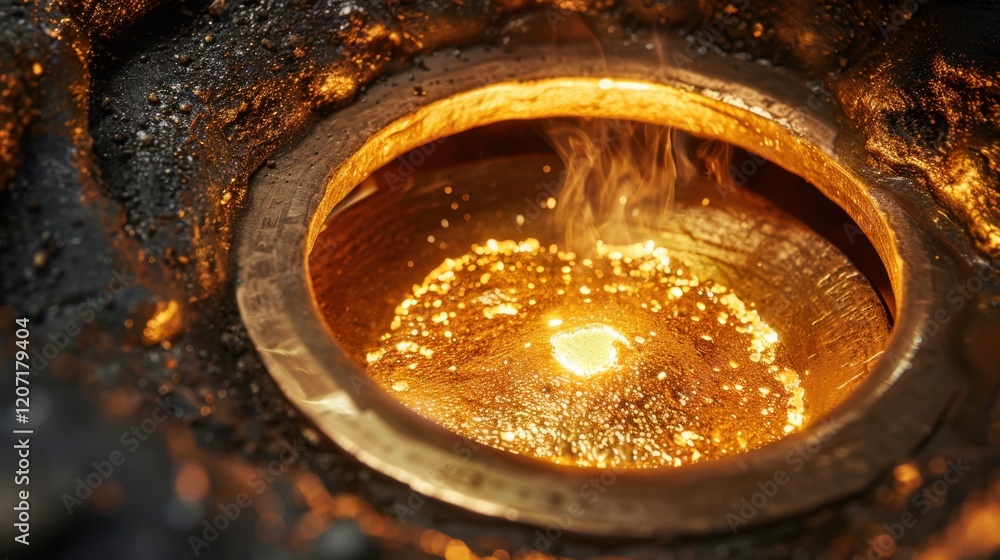 Gold Smelter: A specialized furnace designed for refining gold, turning raw materials into molten gold ingots through precise temperature control for purity and quality.
Gold Smelter: A specialized furnace designed for refining gold, turning raw materials into molten gold ingots through precise temperature control for purity and quality.