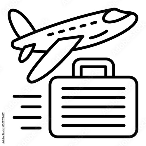 Business trip Icon