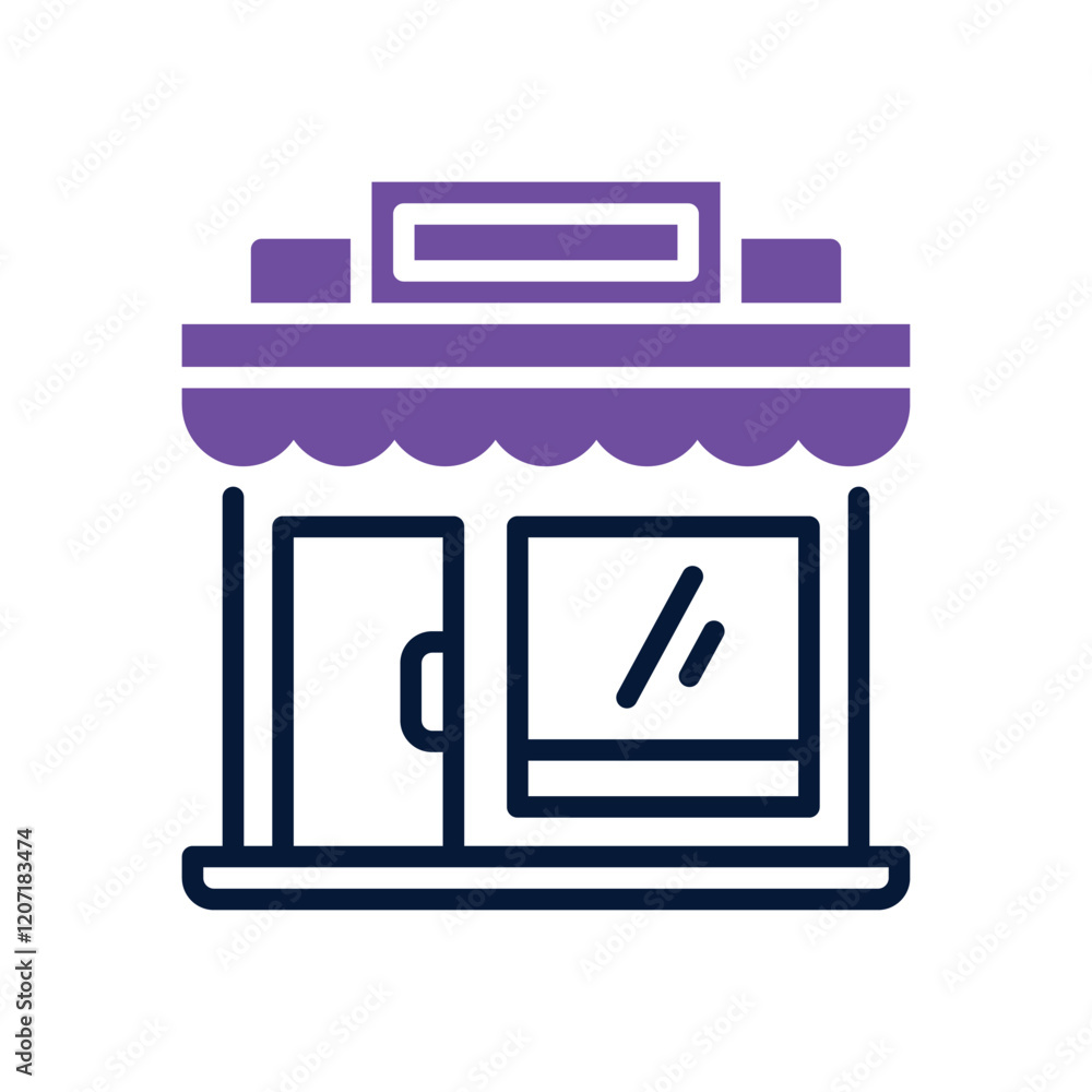 shop icon. vector dual tone icon for your website, mobile, presentation, and logo design. shop icon. vector dual tone icon for your website, mobile, presentation, and logo design.