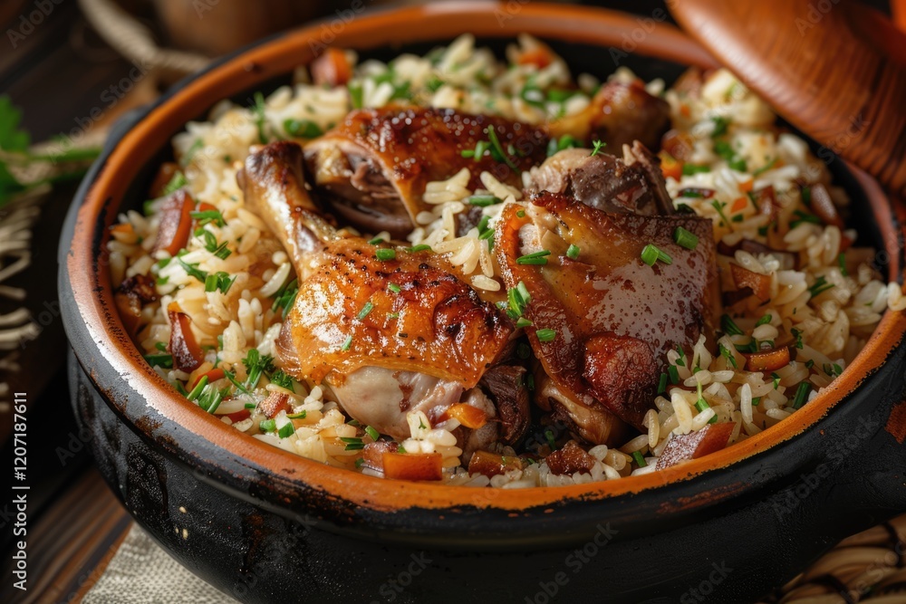 peruvian culinary rice with duck arroz peruvian culinary rice with duck arroz