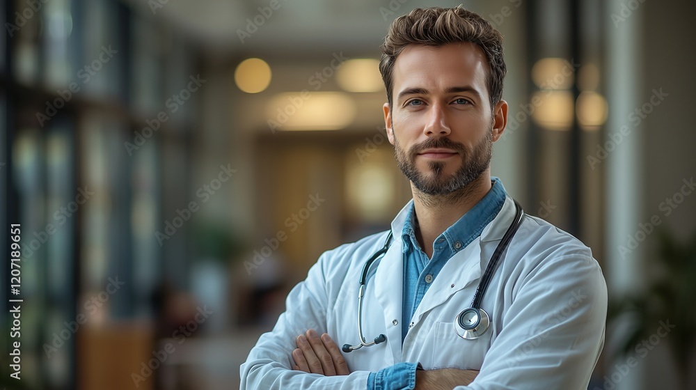 Portrait of a Doctor Professional and Confident Medical Specialist Portrait of a Doctor Professional and Confident Medical Specialist