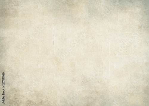 Grunge background texture of old vintage worn paper. Ancient dirty stained parchment