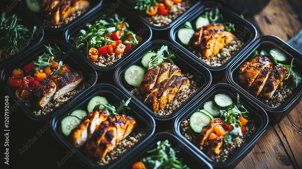 Meal Prep Containers: Healthy Balanced Meals Ready to Eat Meal Prep Containers: Healthy Balanced Meals Ready to Eat