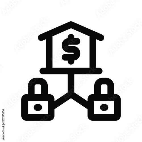 collateral line icon. vector icon for your website, mobile, presentation, and logo design.