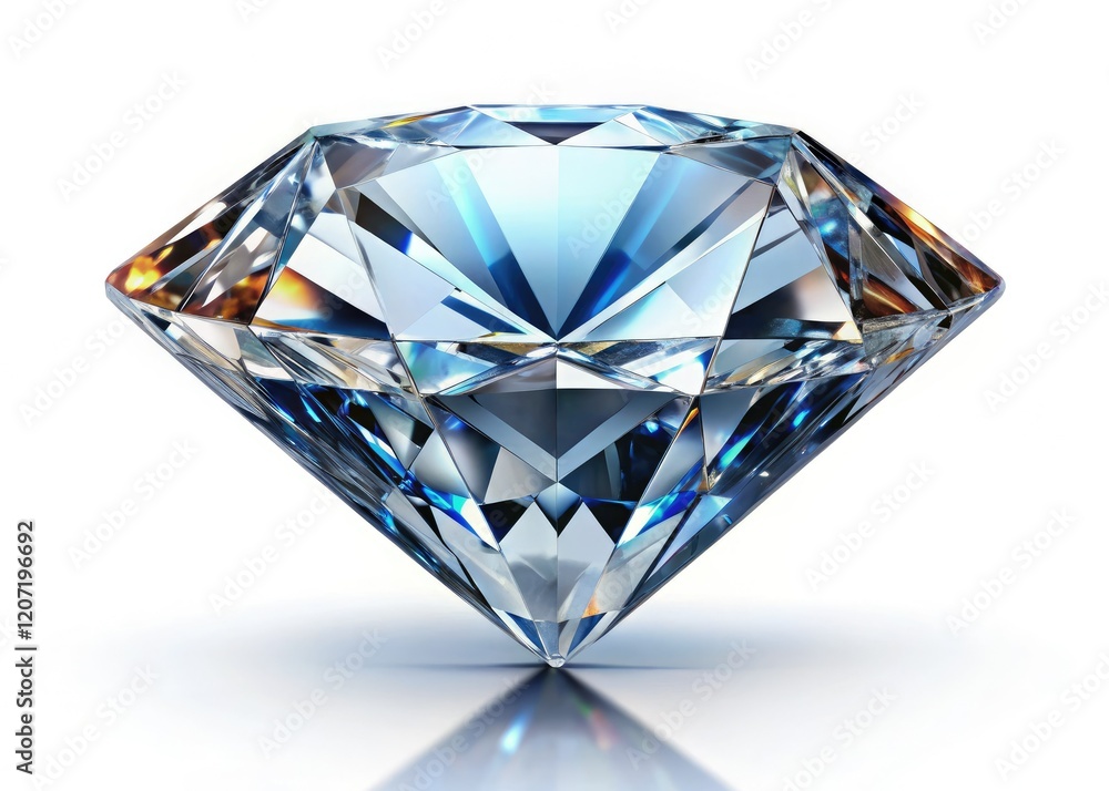 Dazzling, brilliant-cut diamond. High-resolution close-up showcasing its sparkle and luxury. Isolated gemstone image. Dazzling, brilliant-cut diamond. High-resolution close-up showcasing its sparkle and luxury. Isolated gemstone image.