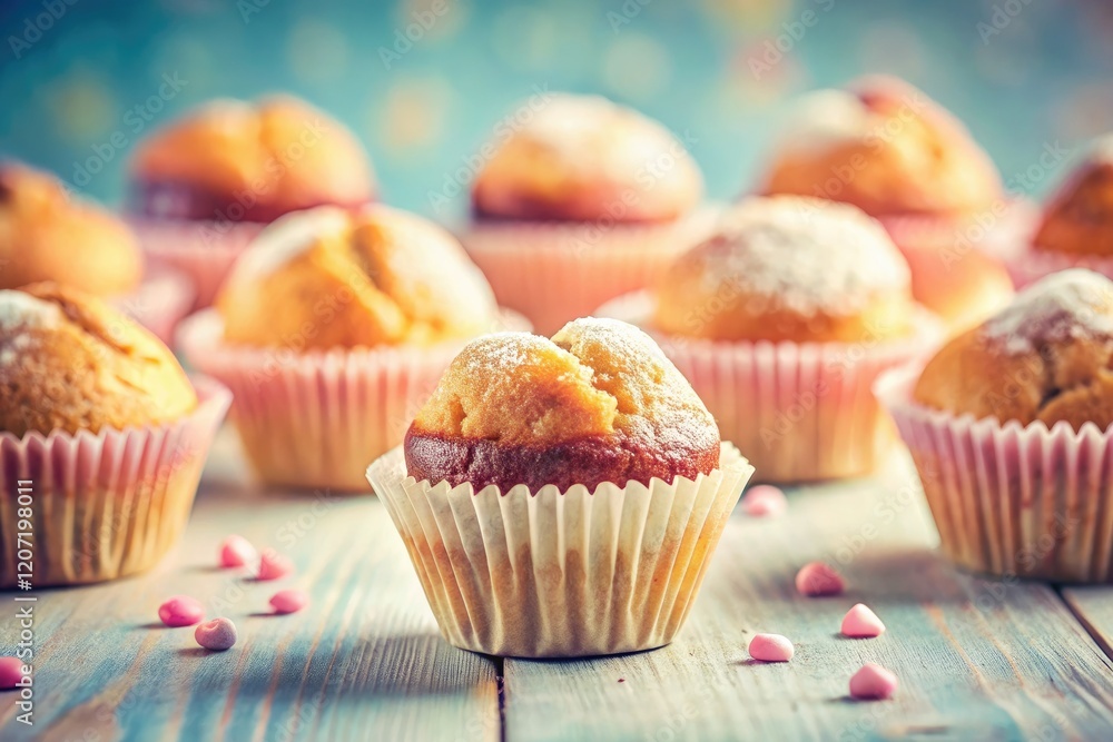 Delicate tilt-shift heart muffins, pastel perfection. Sweet bakery treats, beautifully styled. Delicate tilt-shift heart muffins, pastel perfection. Sweet bakery treats, beautifully styled.