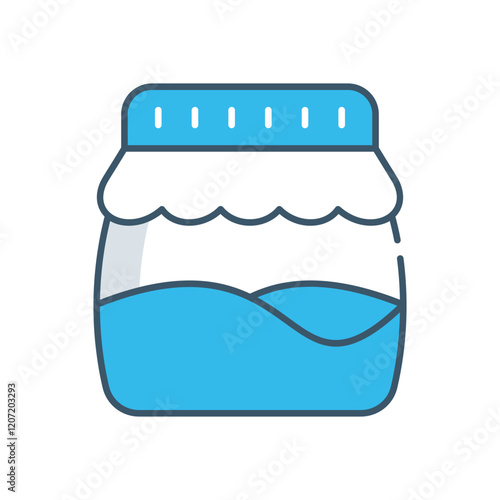 Raw Honey vector icon