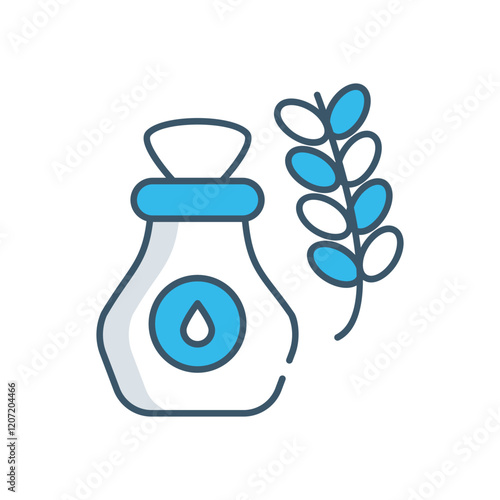 Lavender Honey vector icon