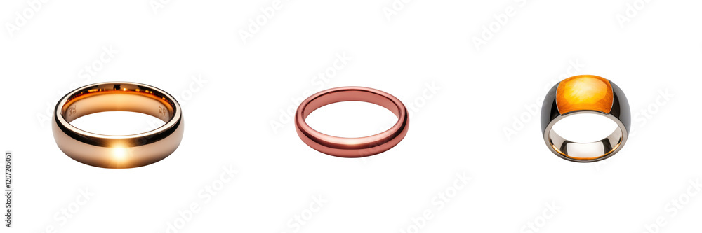 Minimalist rings with glowing light aura, modern artistic design Minimalist rings with glowing light aura, modern artistic design