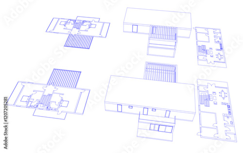house plan blueprint