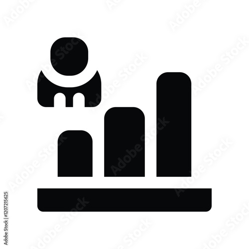 struggle icon. vector glyph icon for your website, mobile, presentation, and logo design.