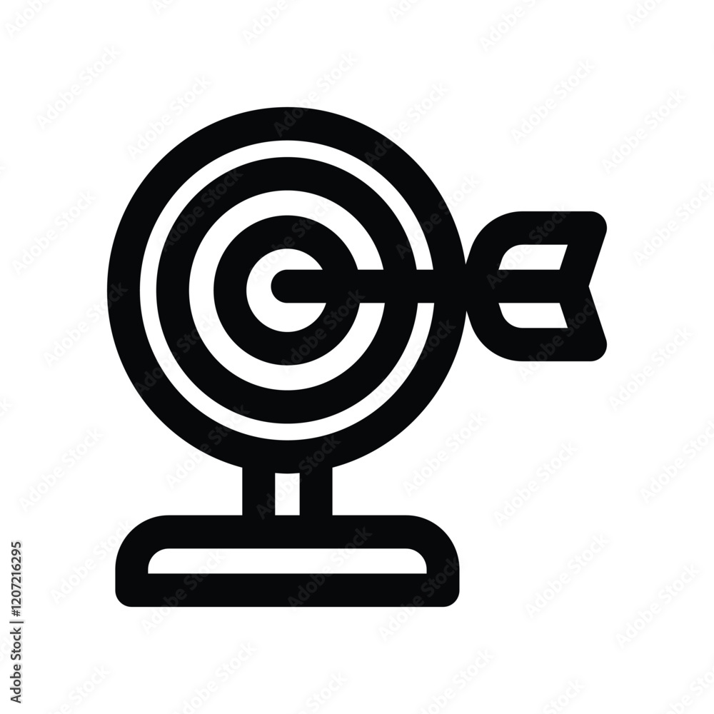 goal icon. vector line icon for your website, mobile, presentation, and logo design. goal icon. vector line icon for your website, mobile, presentation, and logo design.
