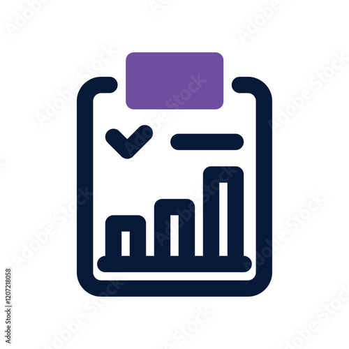 evaluation icon. vector dual tone icon for your website, mobile, presentation, and logo design.