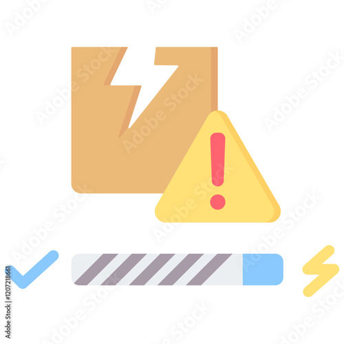 Damage Level Flat Icon