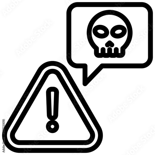 Hazard Information Outline Icon