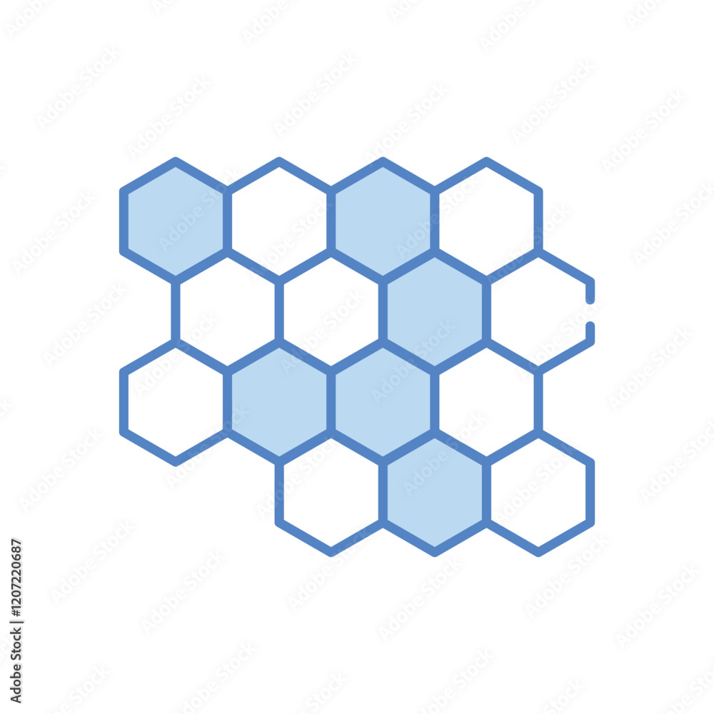 Honeycomb Pattern vector icon Honeycomb Pattern vector icon
